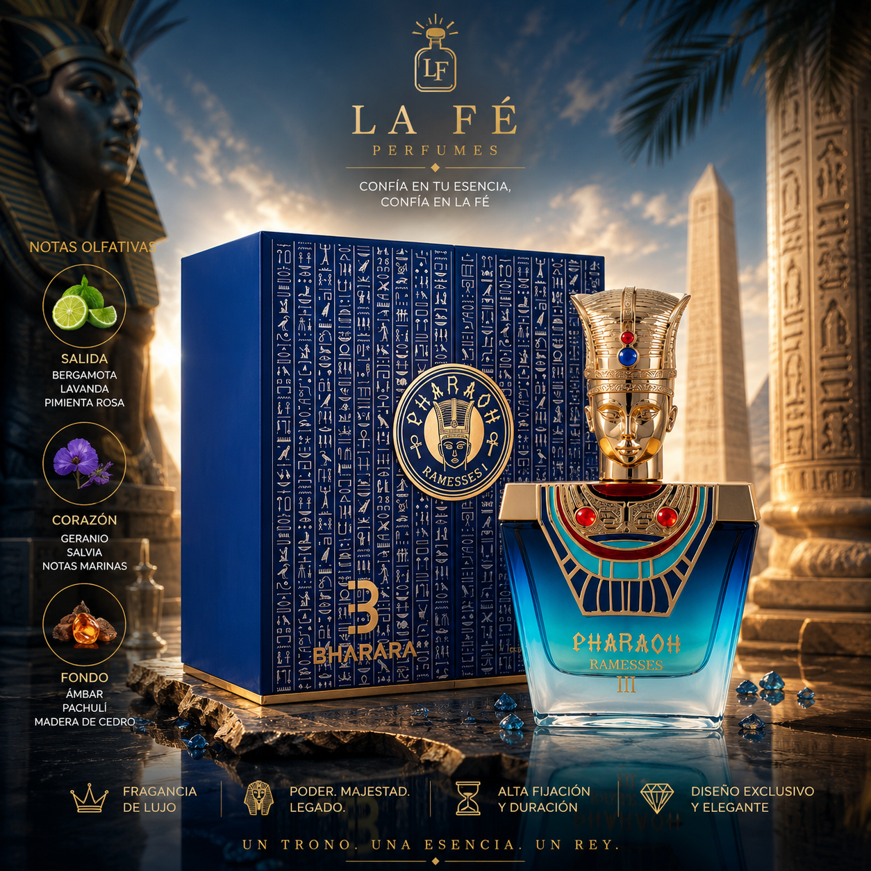 DUMMY - Bharara Pharaoh Ramesses I Men 100ml EDP